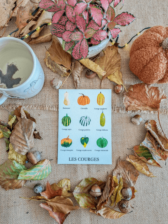 Affiche Fine Art Les courges