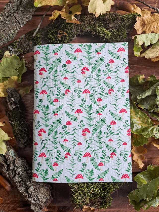 Carnet souple balade en forêt