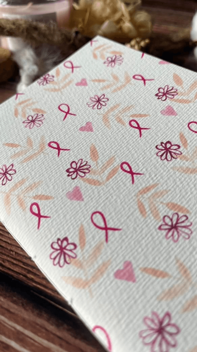 Carnet de notes Octobre Rose