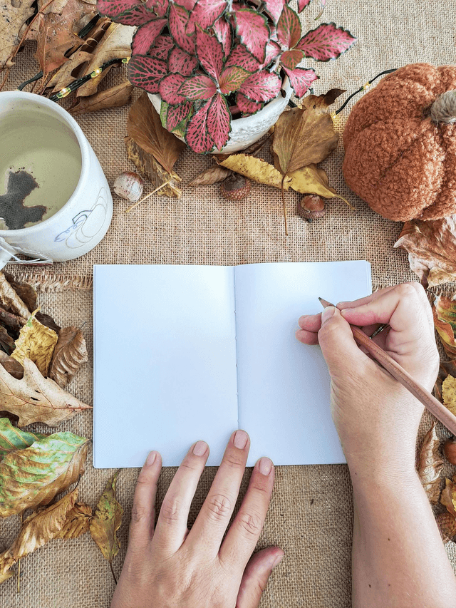 Carnet de notes Automne