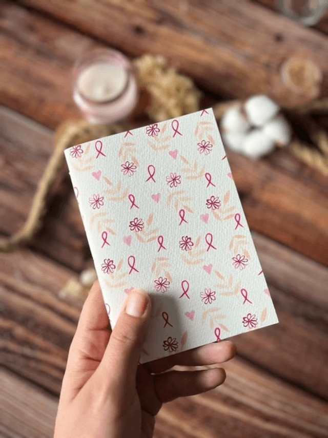 Carnet de notes Octobre Rose