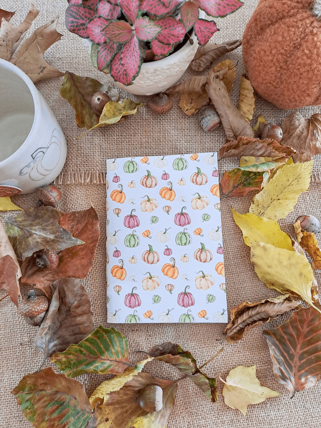 Carnet de notes Pumpkins d'automne