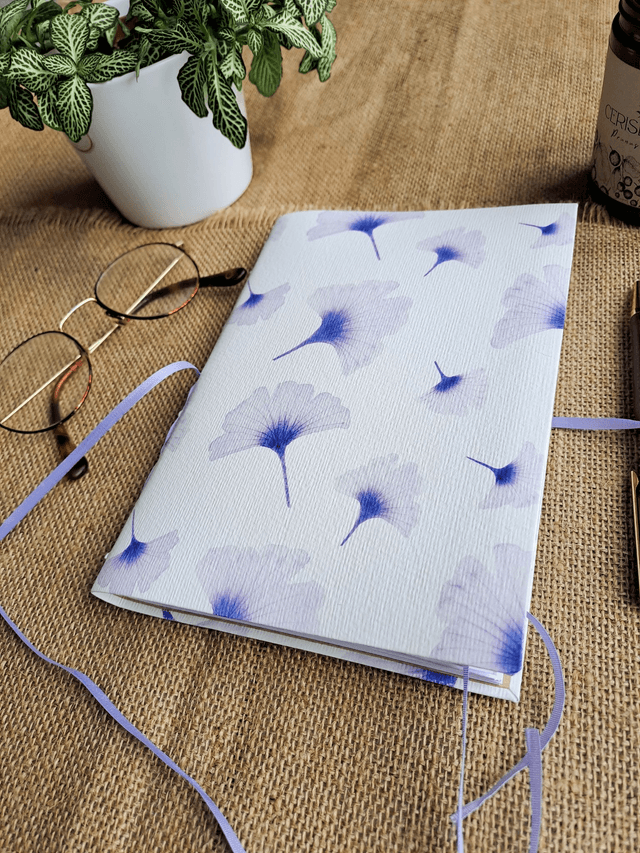 Compagnon Ginkgo violet grand modèle