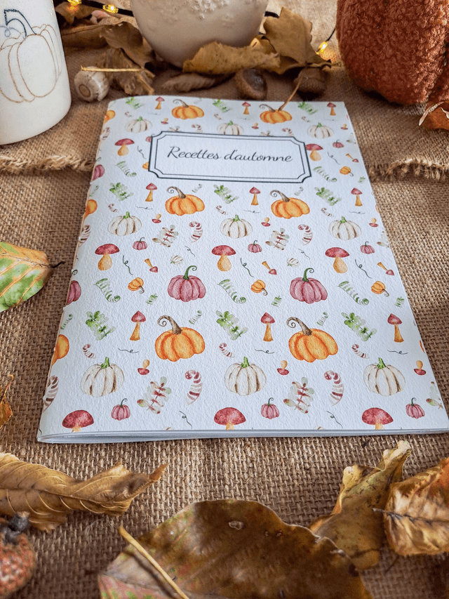 Carnet de recettes Automne