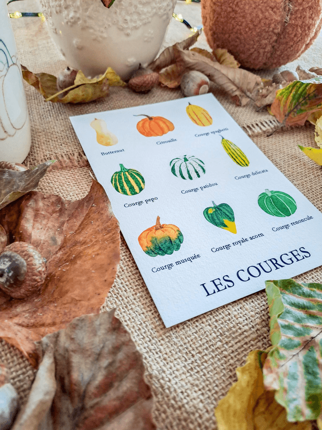 Affiche Fine Art Les courges