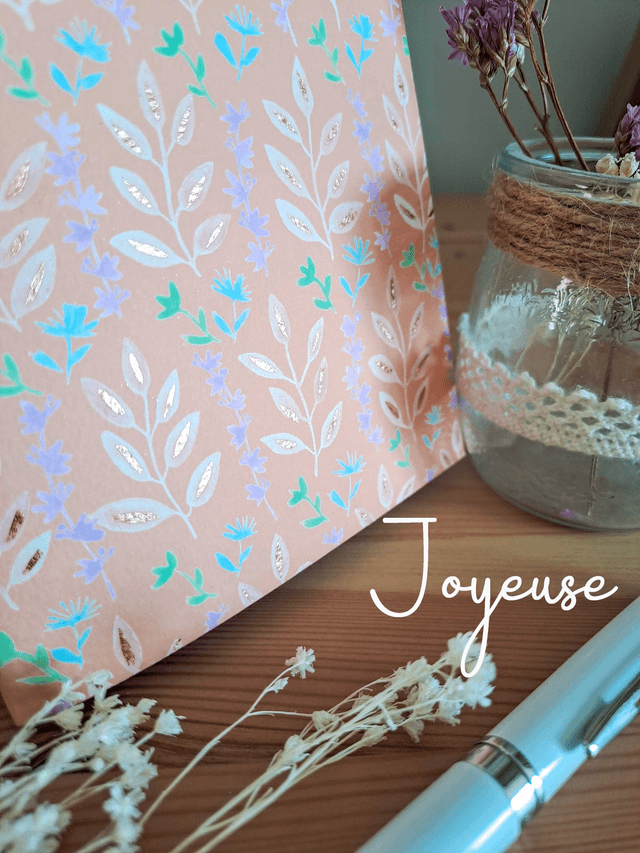 Bullet journal ''Sois douce avec toi-même''