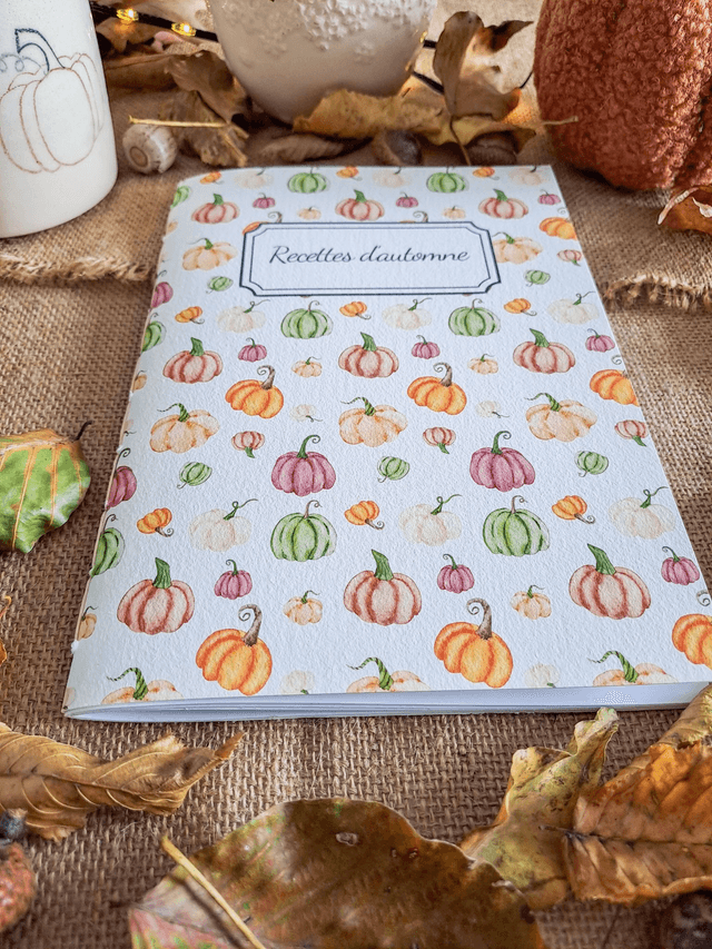 Carnet de recettes Pumpkins d'automne
