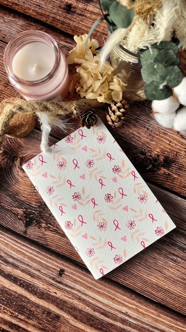 Carnet de notes Octobre Rose